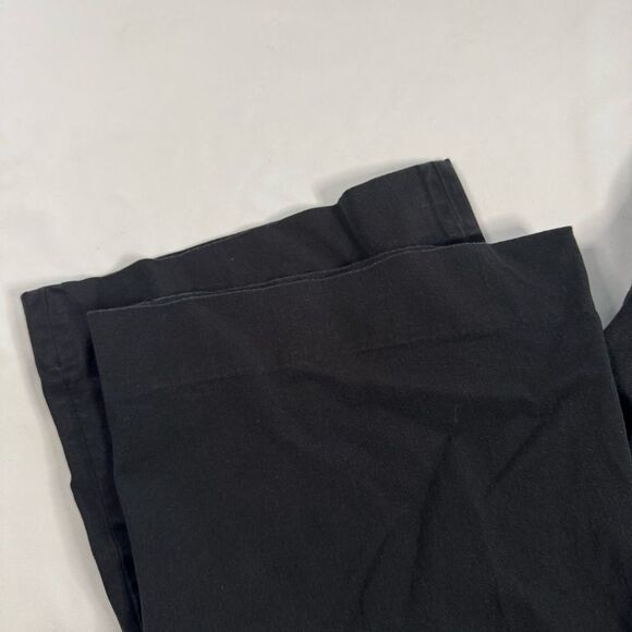 J Crew Factory Kelsey Flare Pant Size 12 Black Cropped Stretch Office Minimalist - Picture 9 of 11